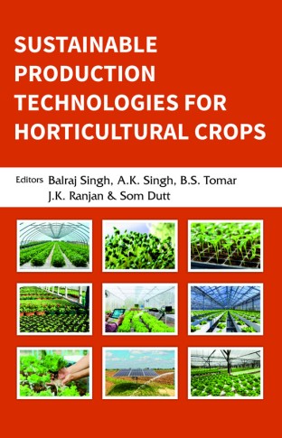 SUSTAINABLE PRODUCTION TECHNOLOGIES FOR HORTICULTURAL CROPS book cover
